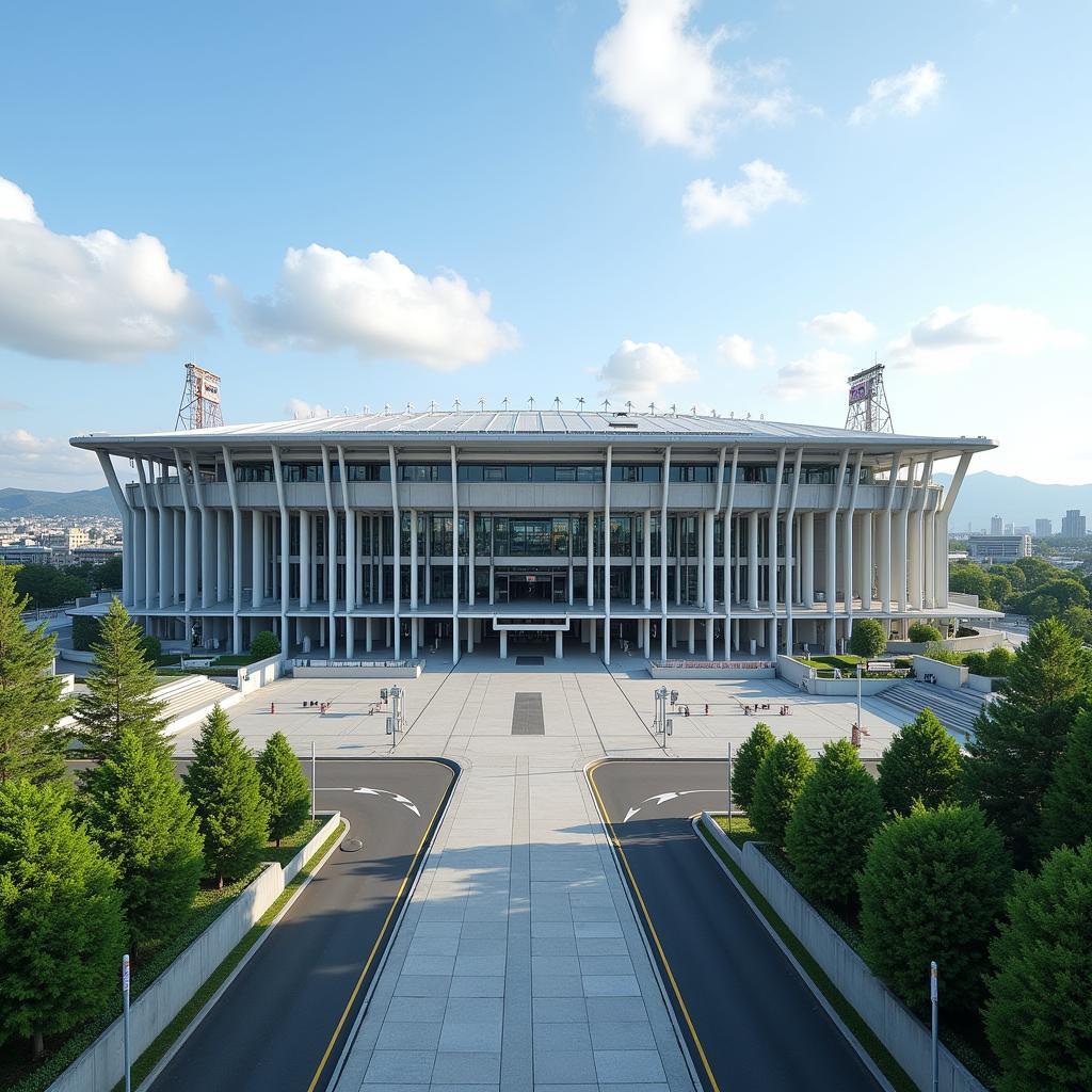 Suita City Stadium Exterior