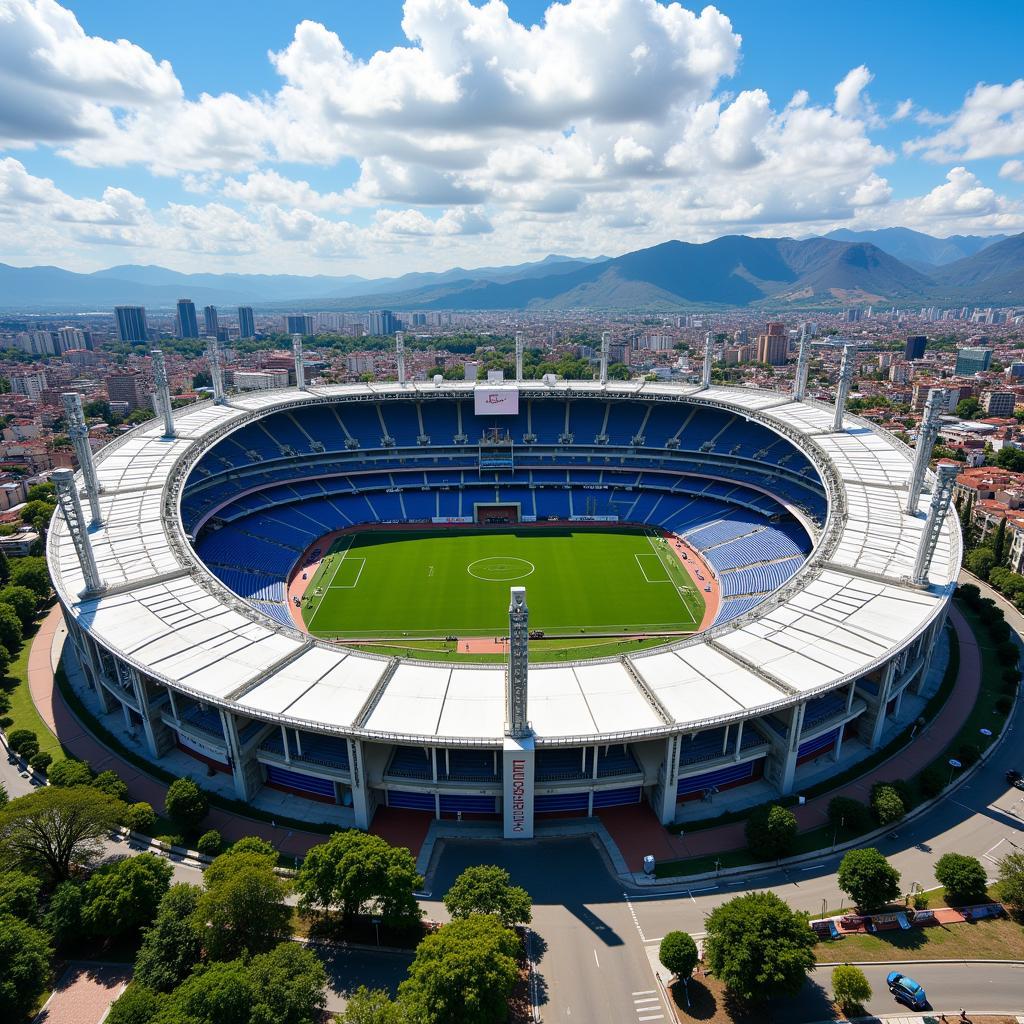 Toàn cảnh sân vận động Tigres Stadium