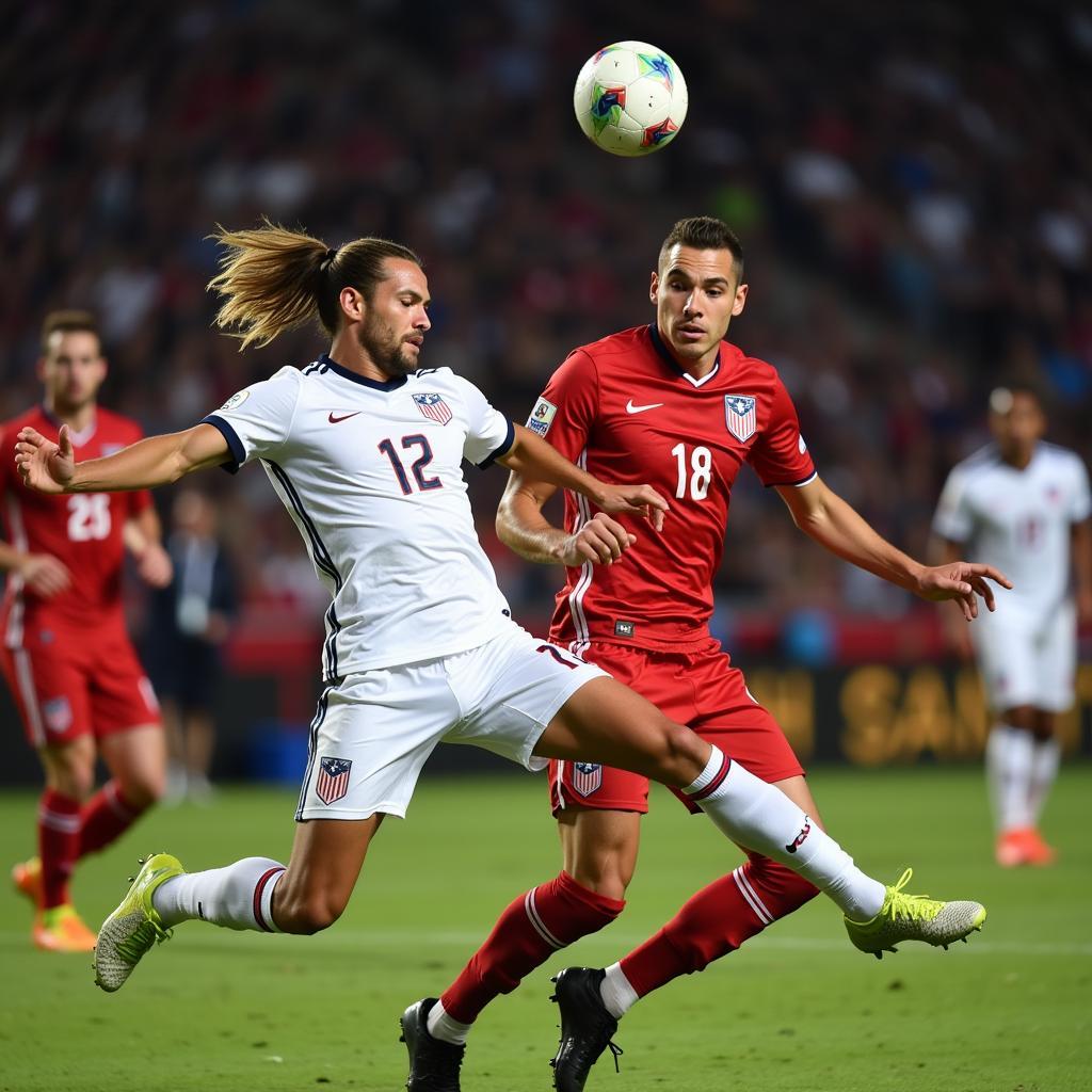 Steven Birnbaum in action for the USMNT