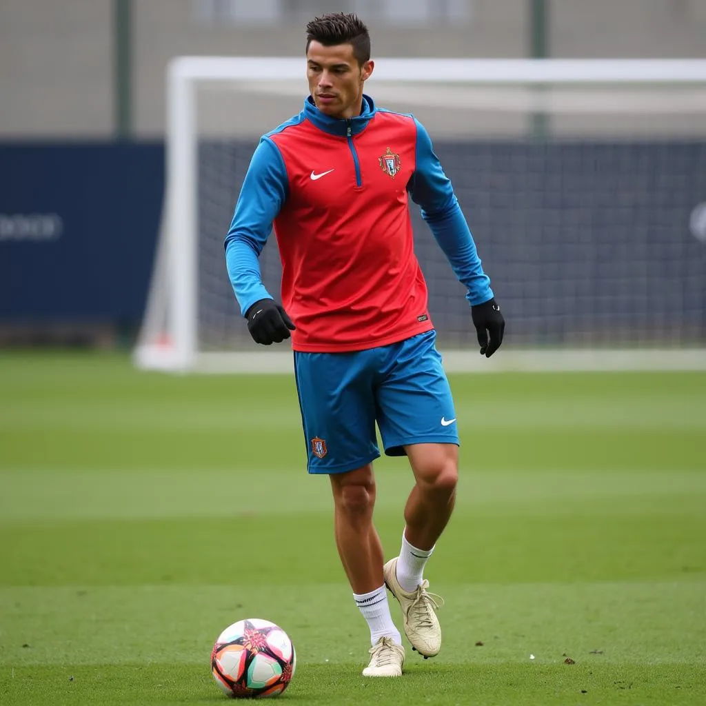 Cristiano Ronaldo Training Session