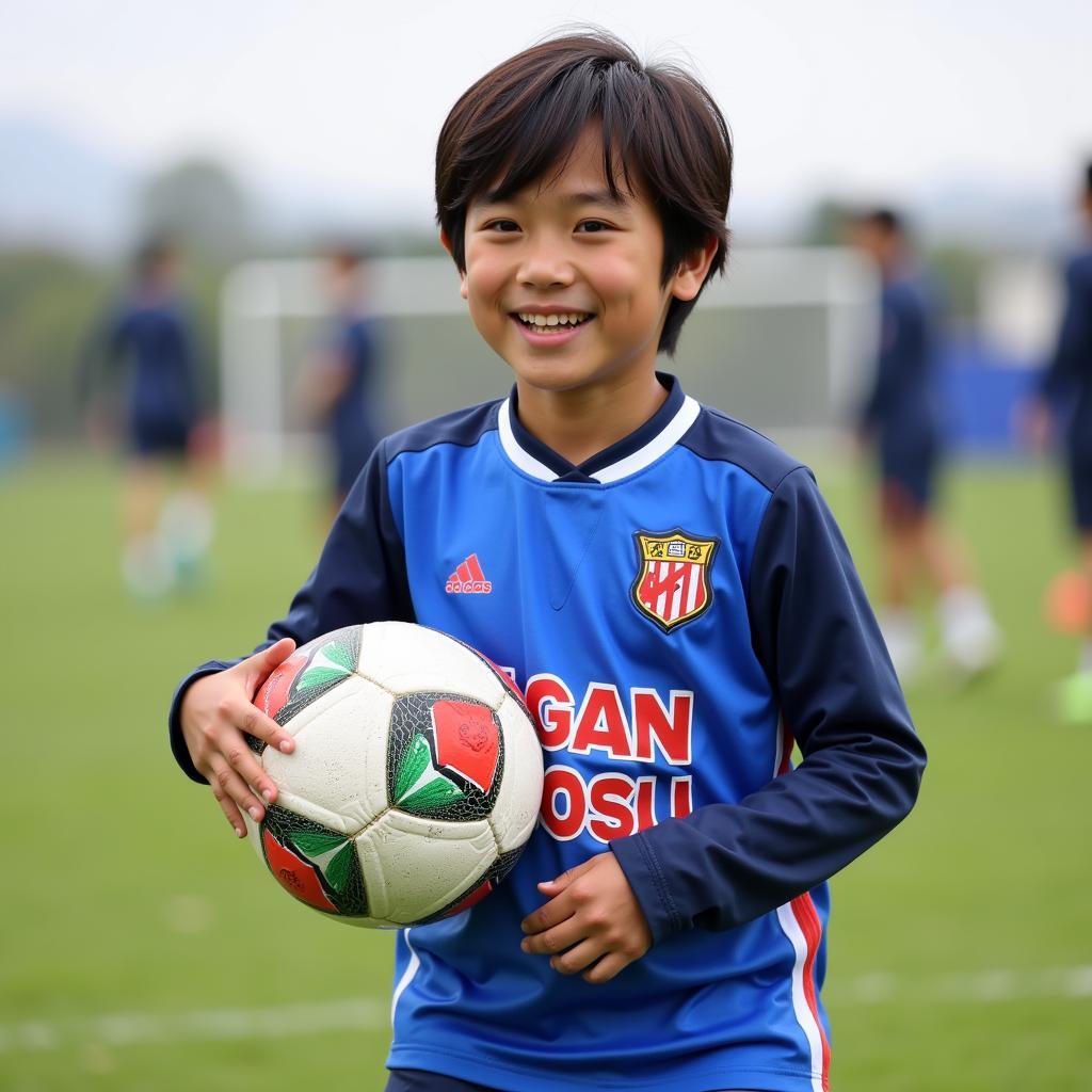 Tatsuya Yamaguchi trong màu áo Sagan Tosu