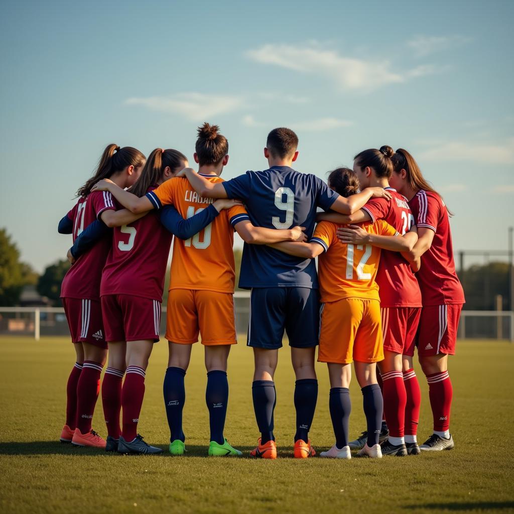 Team spirit in football