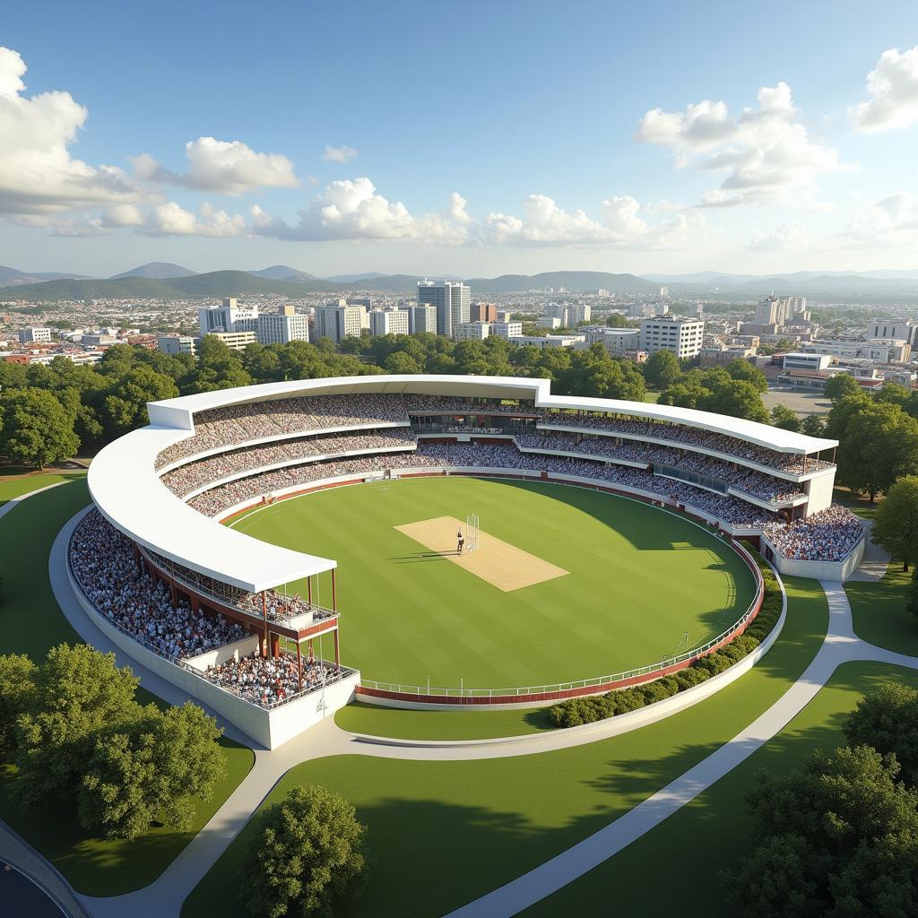 Tương lai Bourda Cricket Ground