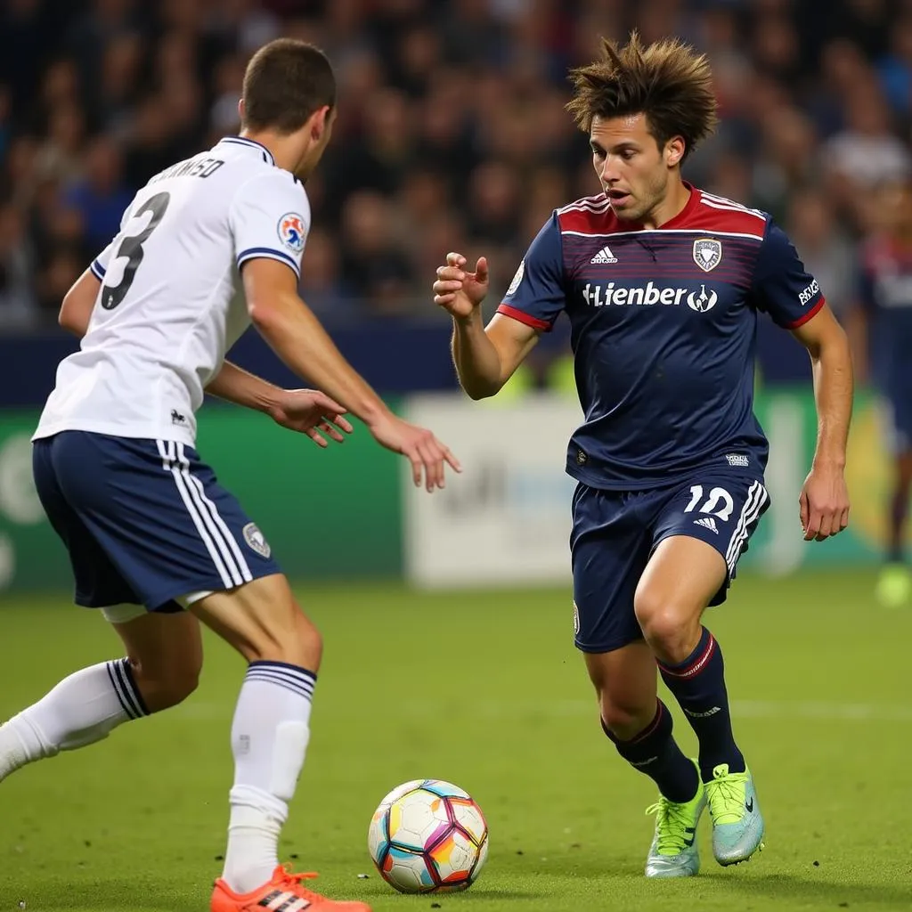 Will Packwood competing fiercely in a Real Monarchs game