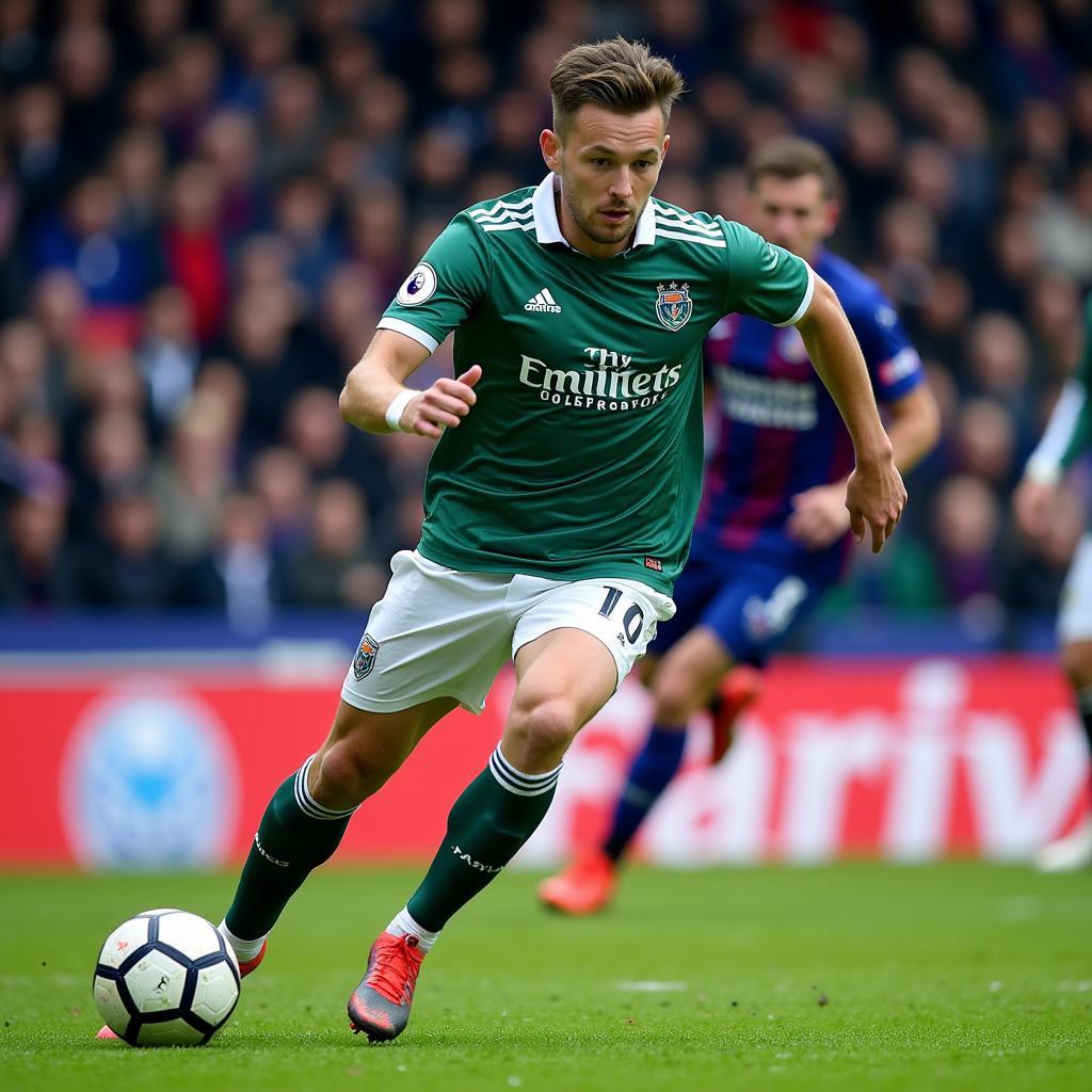 Aaron Doran trong màu áo Inverness Caledonian Thistle.