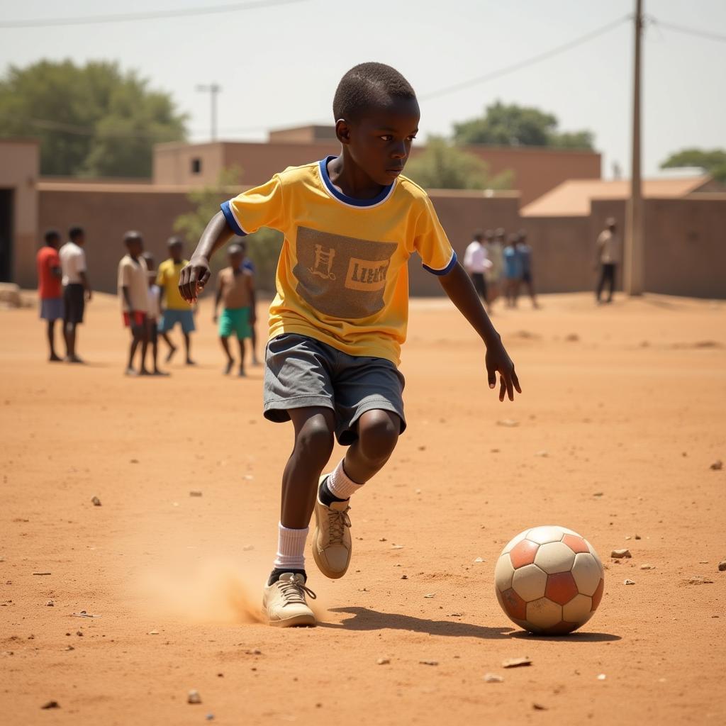 Ababacar Sy tập luyện tại Senegal