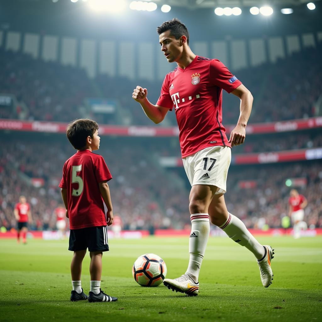 Ahmed Omran và những bài học từ Cristiano Ronaldo