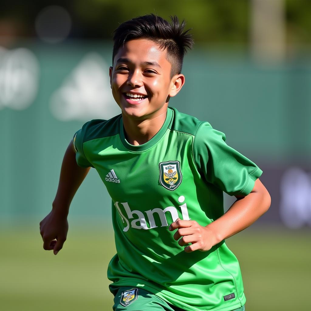 Alex Perez trong màu áo Real Betis khởi đầu sự nghiệp