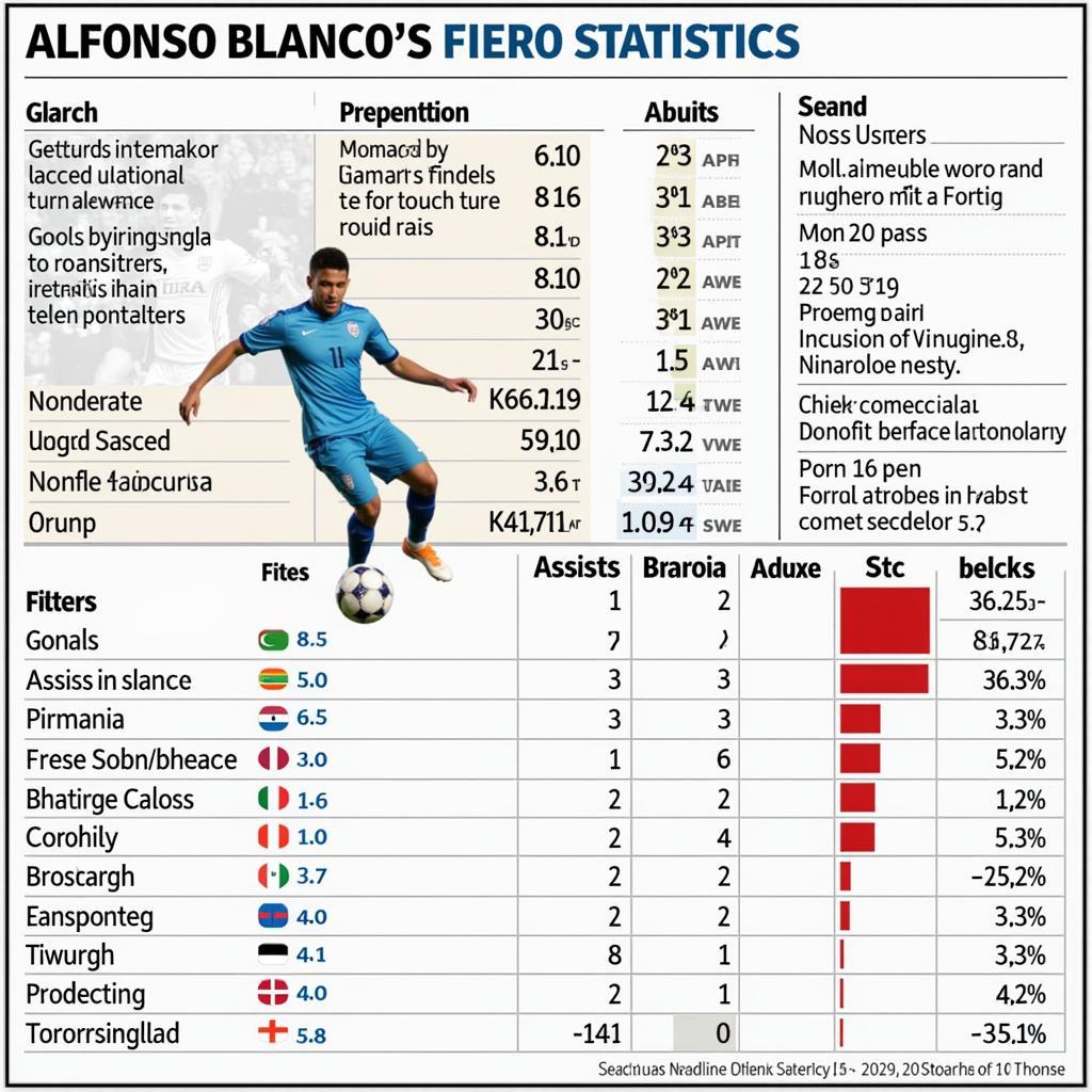 Phân tích Alfonso Blanco Stats