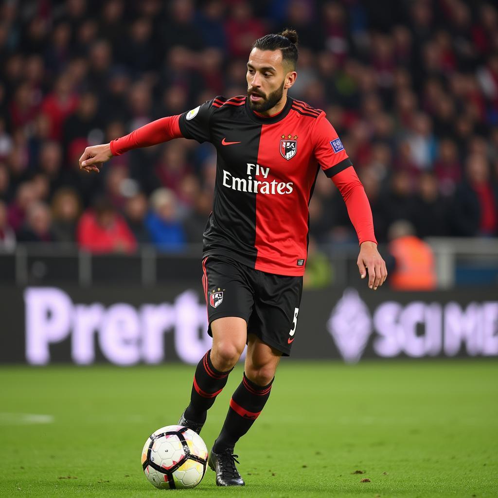 Ali Akman trong màu áo Eintracht Frankfurt