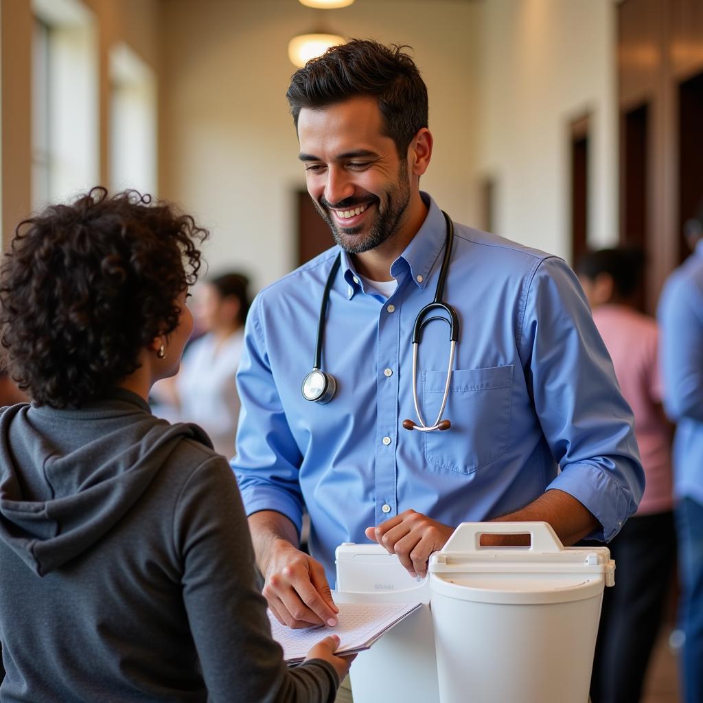 Ali M Safa MD tham gia hoạt động từ thiện