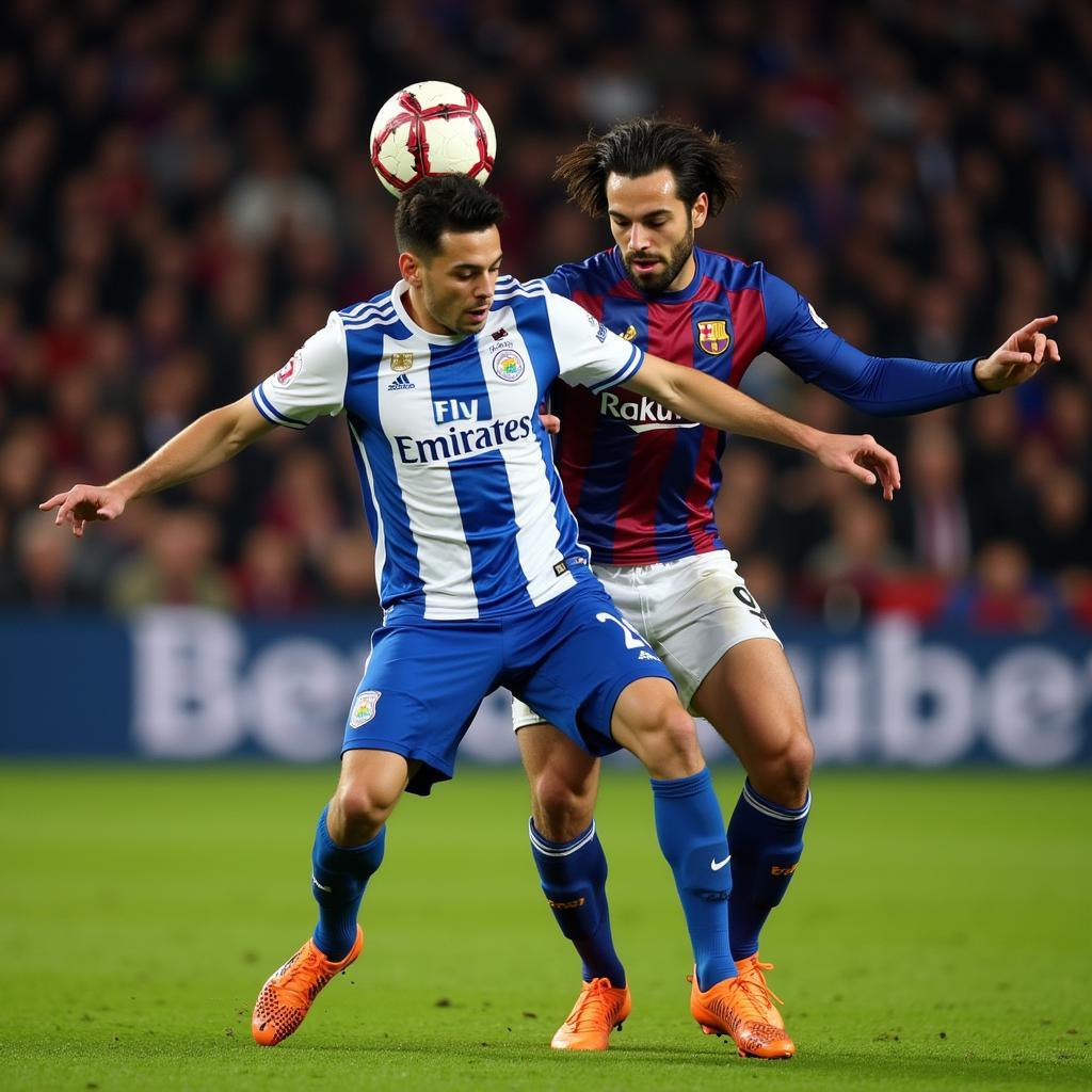 Álvaro Negredo tranh chấp tay đôi quyết liệt với hậu vệ đối phương.
