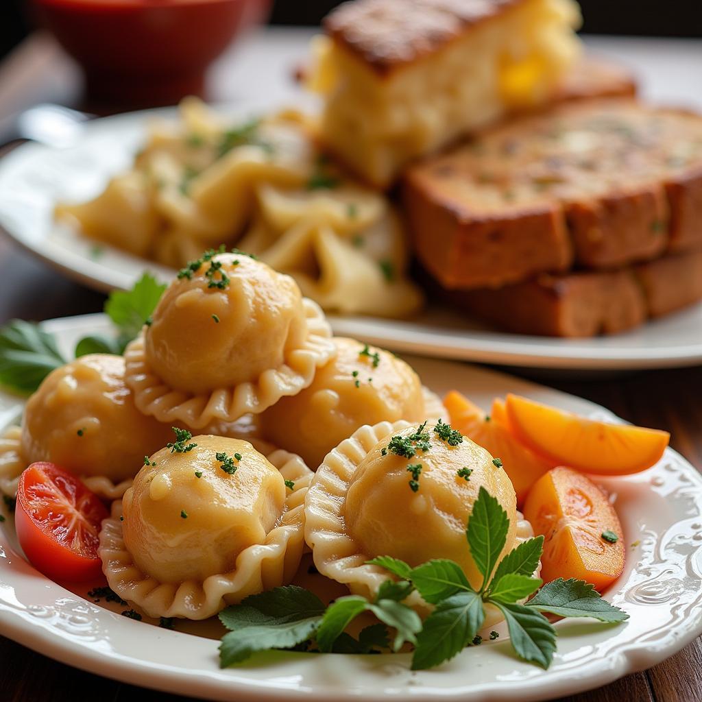 Ẩm thực Krakow: Pierogi, Obwarzanek, Zapiekanka