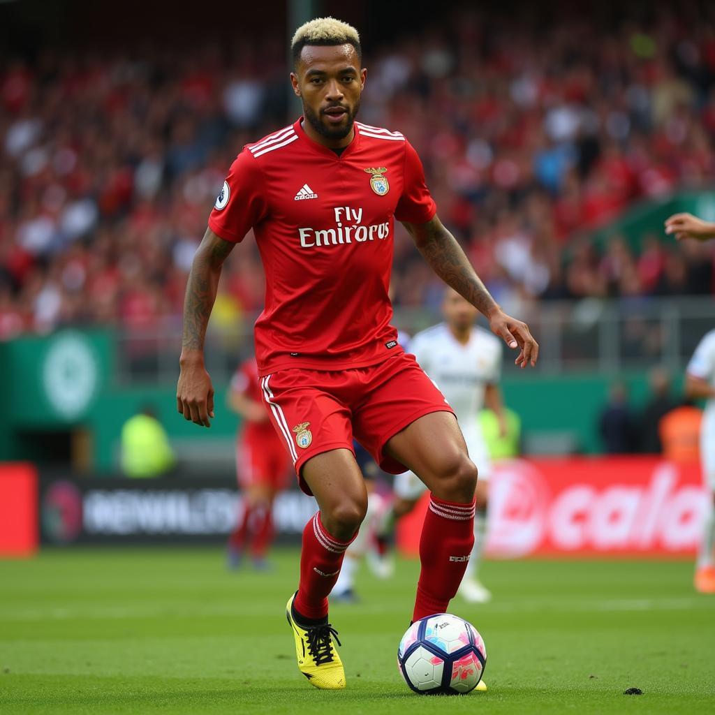 Anderson Talisca trong màu áo Benfica