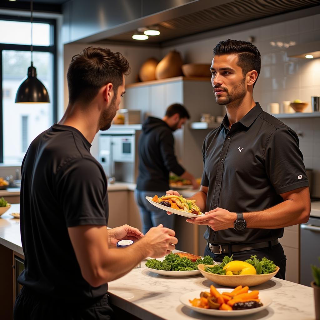 Andrea Zini hướng dẫn Cristiano Ronaldo về dinh dưỡng khoa học