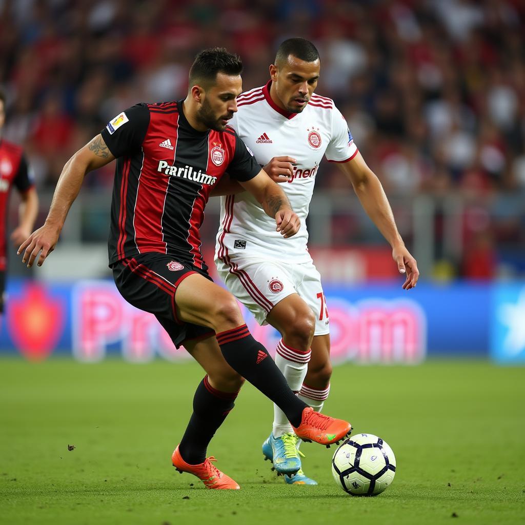 Andrés Ferro thi đấu chắc chắn trong màu áo River Plate