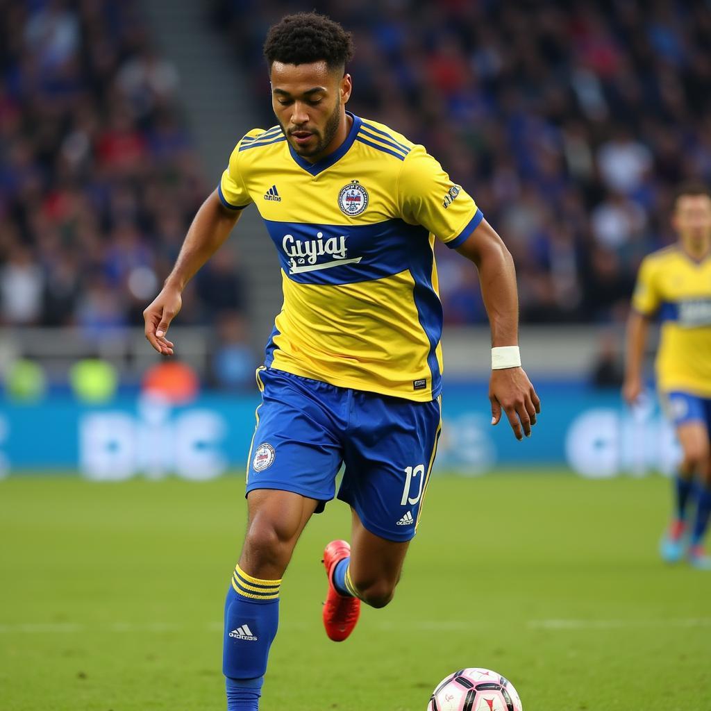 Anis Slimane trong màu áo Brøndby IF