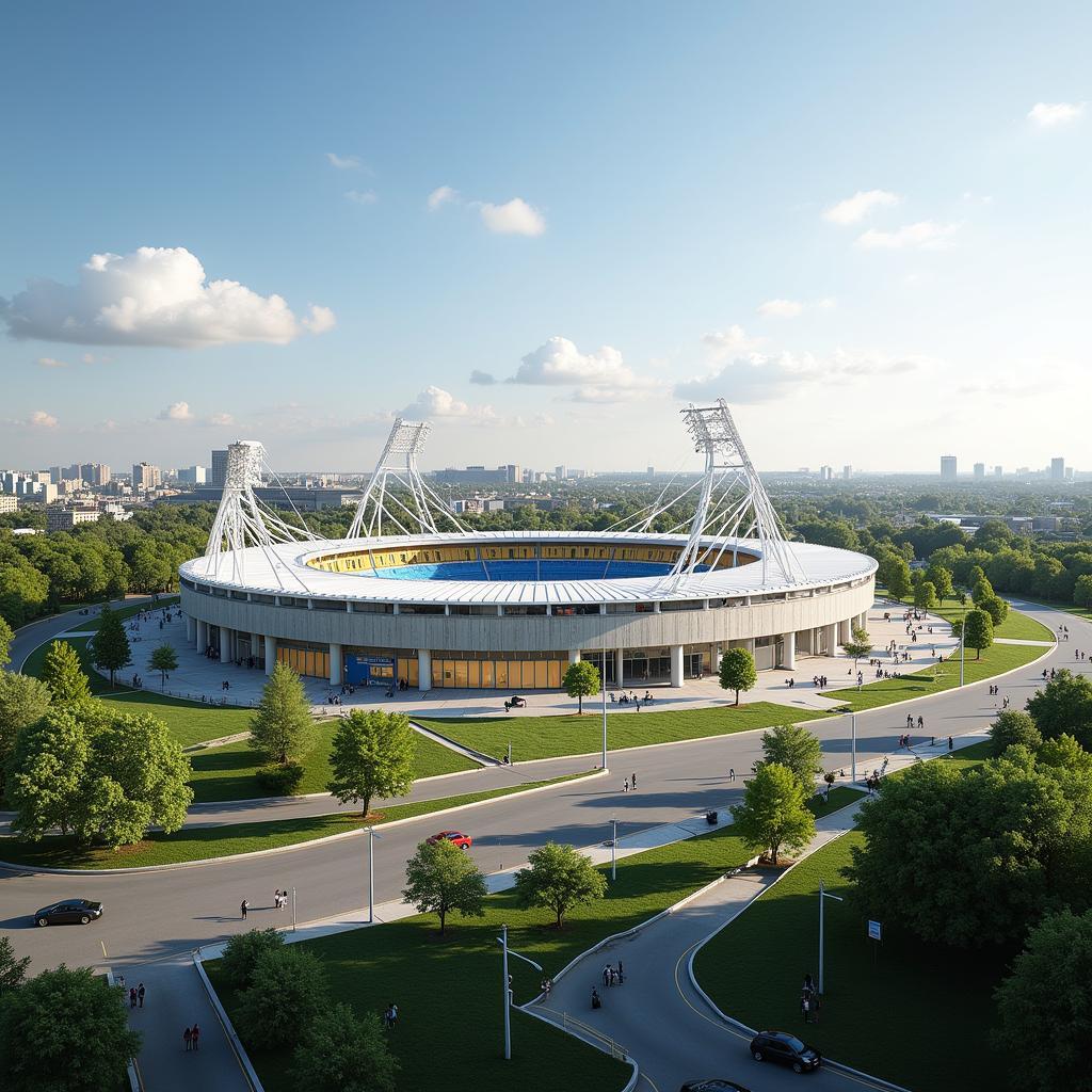 Sân vận động Arena Livyy Bereh tại Kyiv, Ukraina