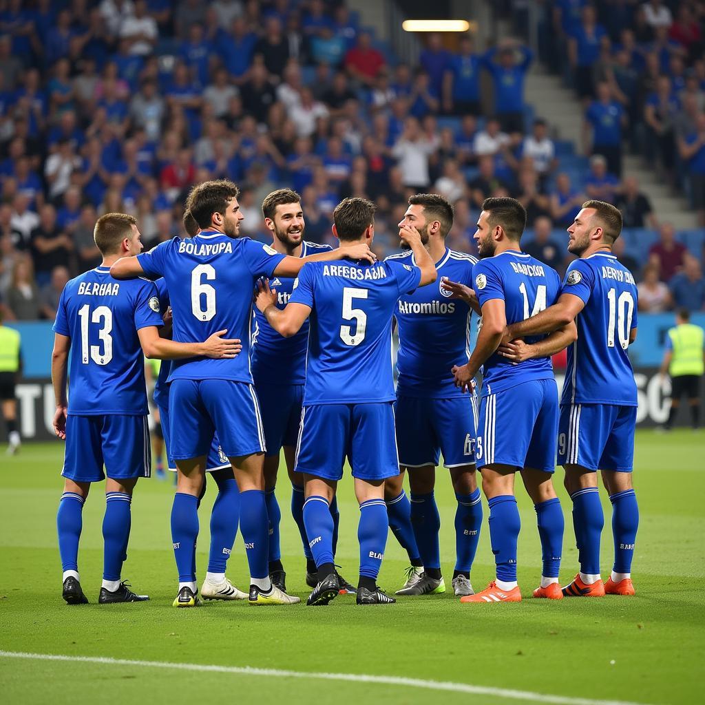 Atromitos vươn lên hạng đấu cao nhất bóng đá Hy Lạp