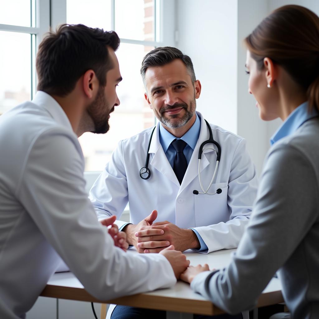 Bác sĩ Jovanovic Radoslav MD khám bệnh cho bệnh nhân
