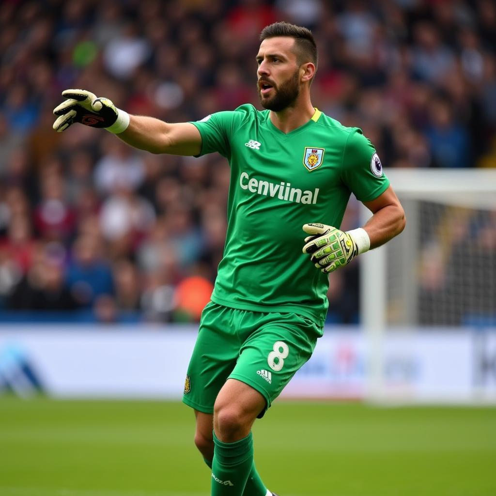 Bartosz Bialkowski thi đấu xuất sắc trong màu áo Millwall.