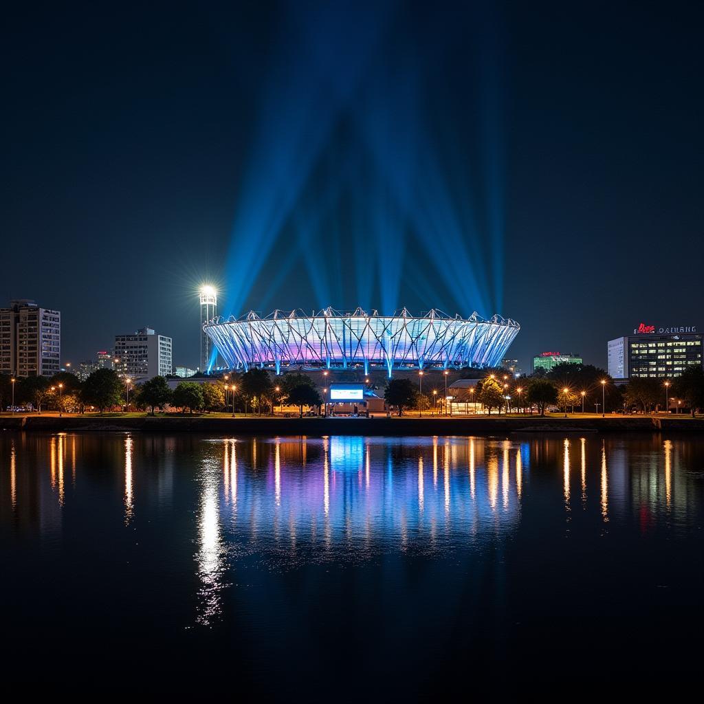 Sân vận động Beira Rio về đêm