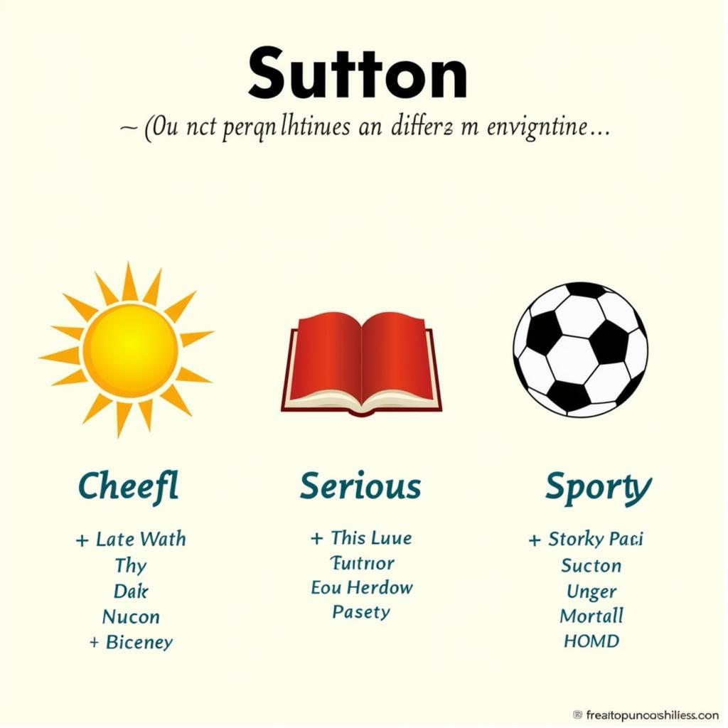 Biệt Danh Dựa Trên Tính Cách Sutton