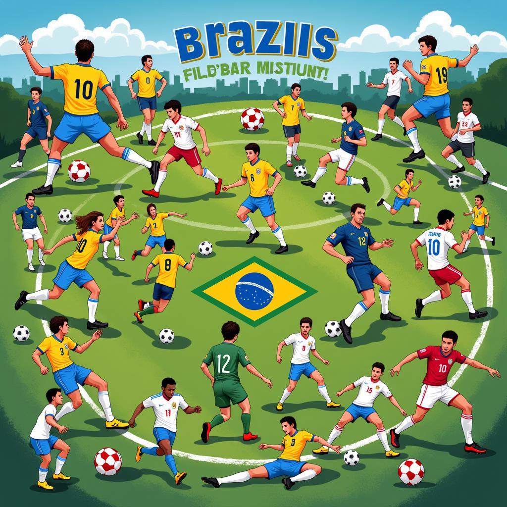 Bóng đá Brazil huyền thoại