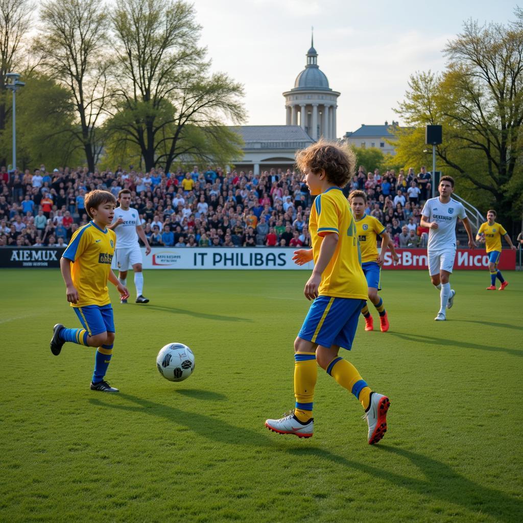 Bóng đá tại Kyiv, Ukraina
