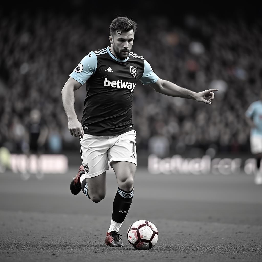 Bradley Hurst với sự nghiệp lẫy lừng tại West Ham United.