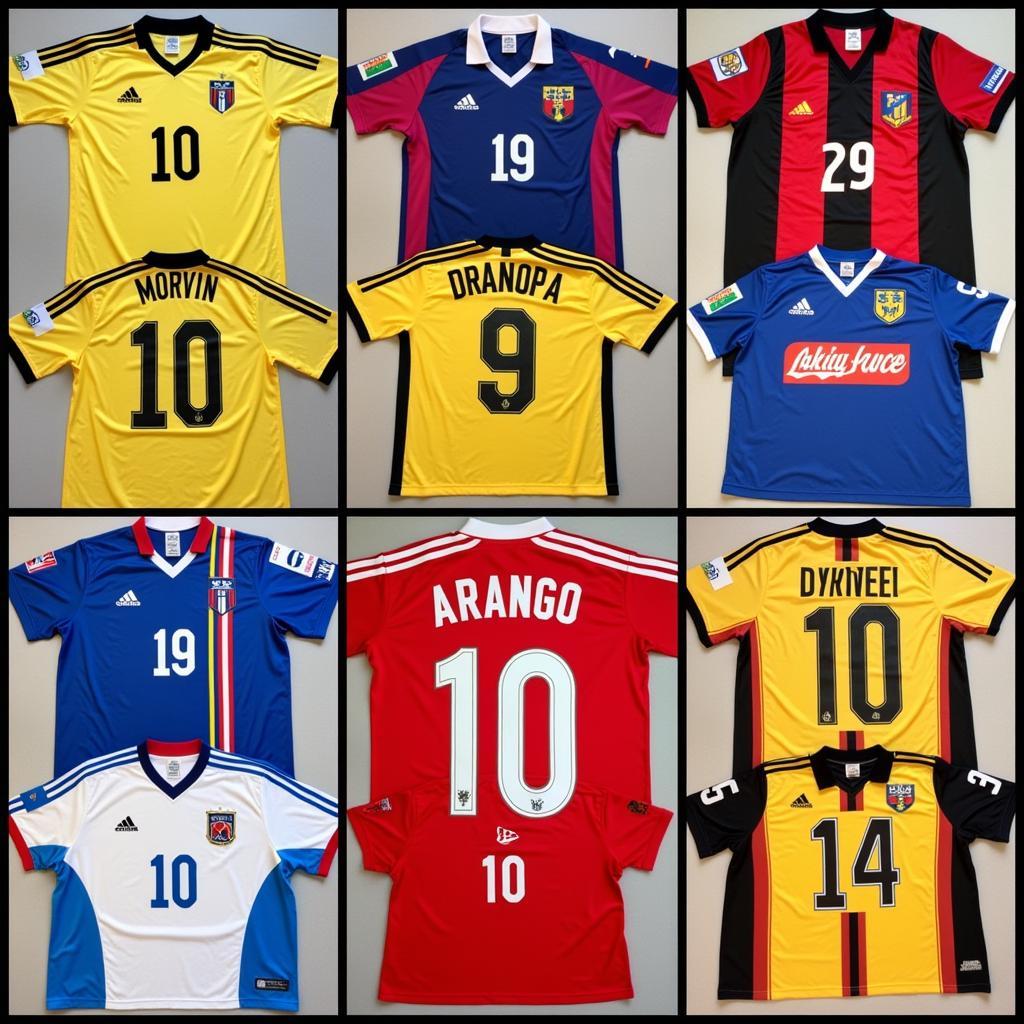 Các Mẫu Áo Juan Arango Jersey Khác Nhau