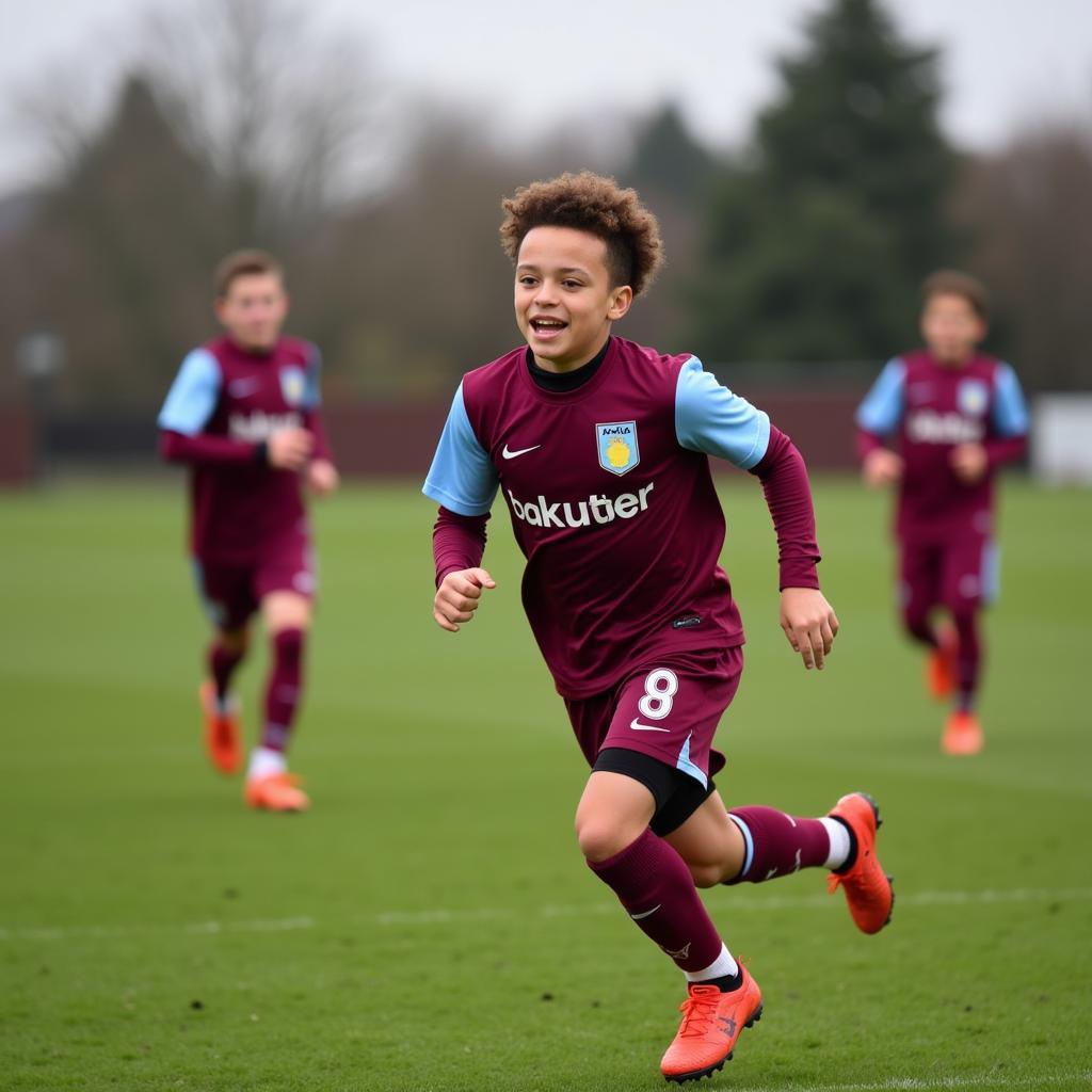 Callum Robinson khởi đầu sự nghiệp tại Aston Villa