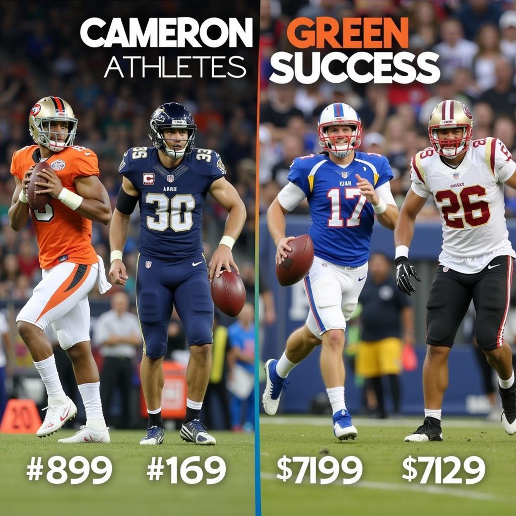 Cameron Green so sánh với các vận động viên chuyển nghề