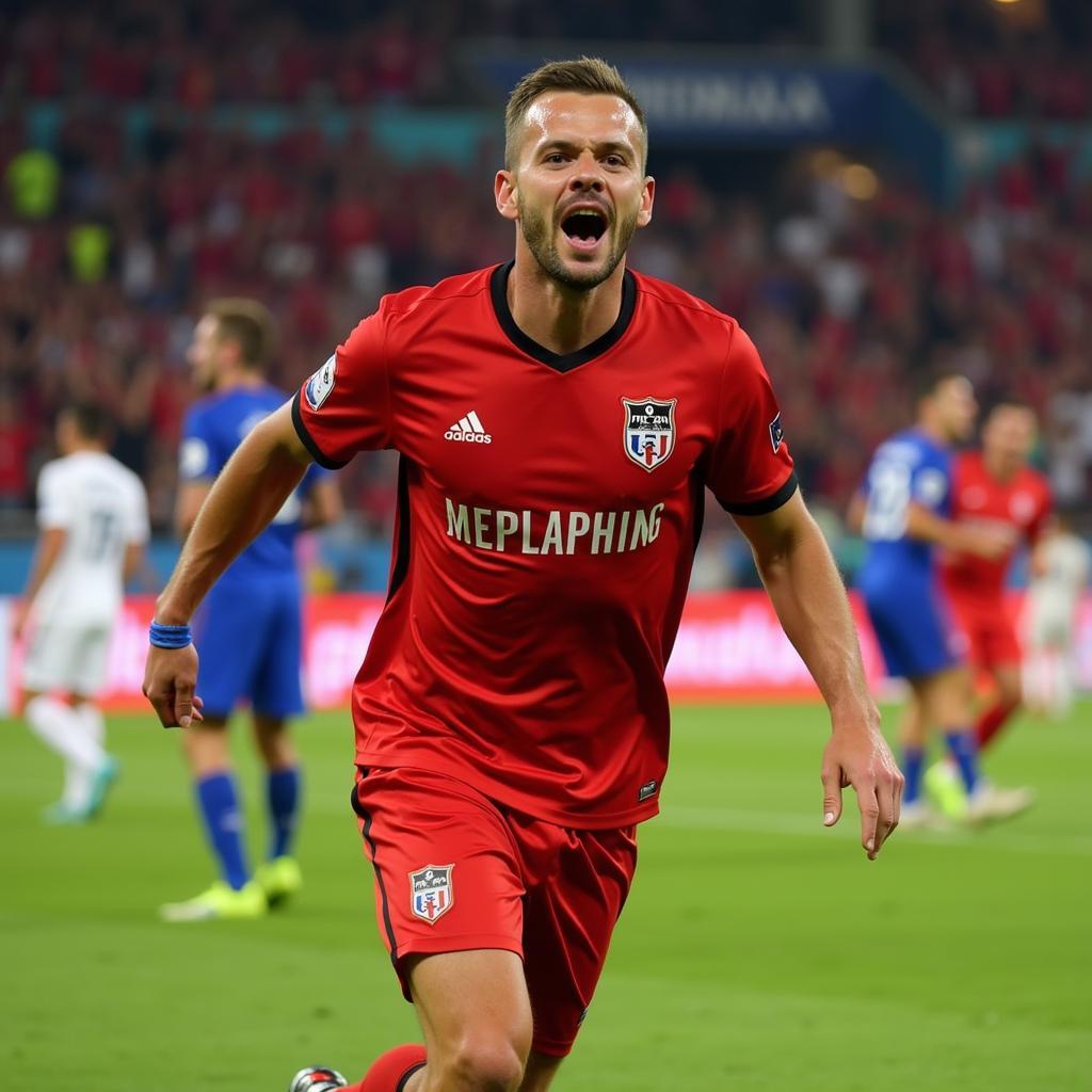 Cameron Lancaster ghi bàn cho Hải Phòng FC