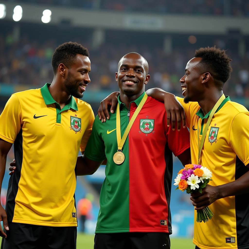 Carlos Kameni tại Olympic Sydney 2000