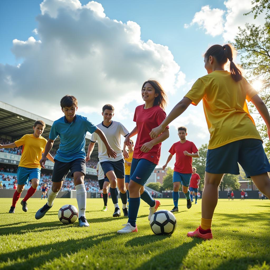 Carlos Menjivar Soccer: Khái niệm về đam mê bóng đá