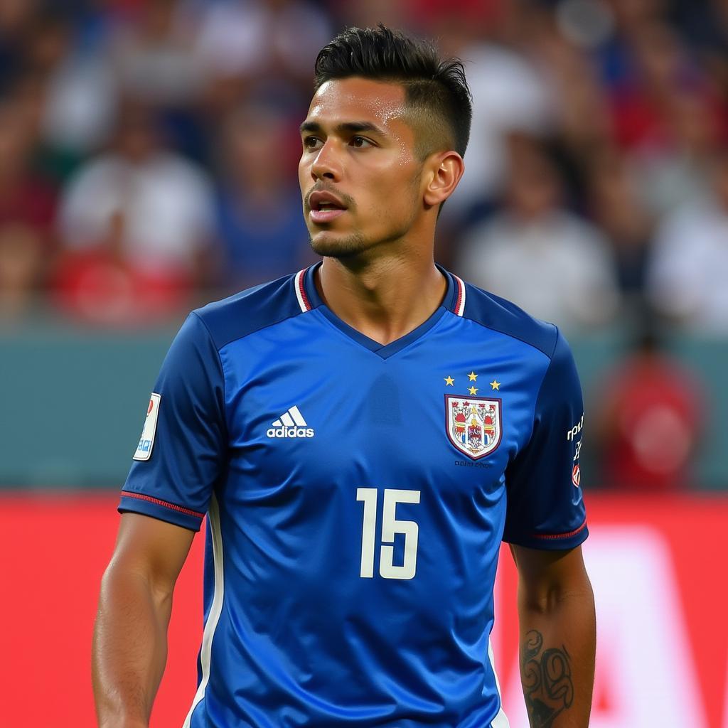 Carlos Pineda Honduras Trong Màu Áo Đội Tuyển