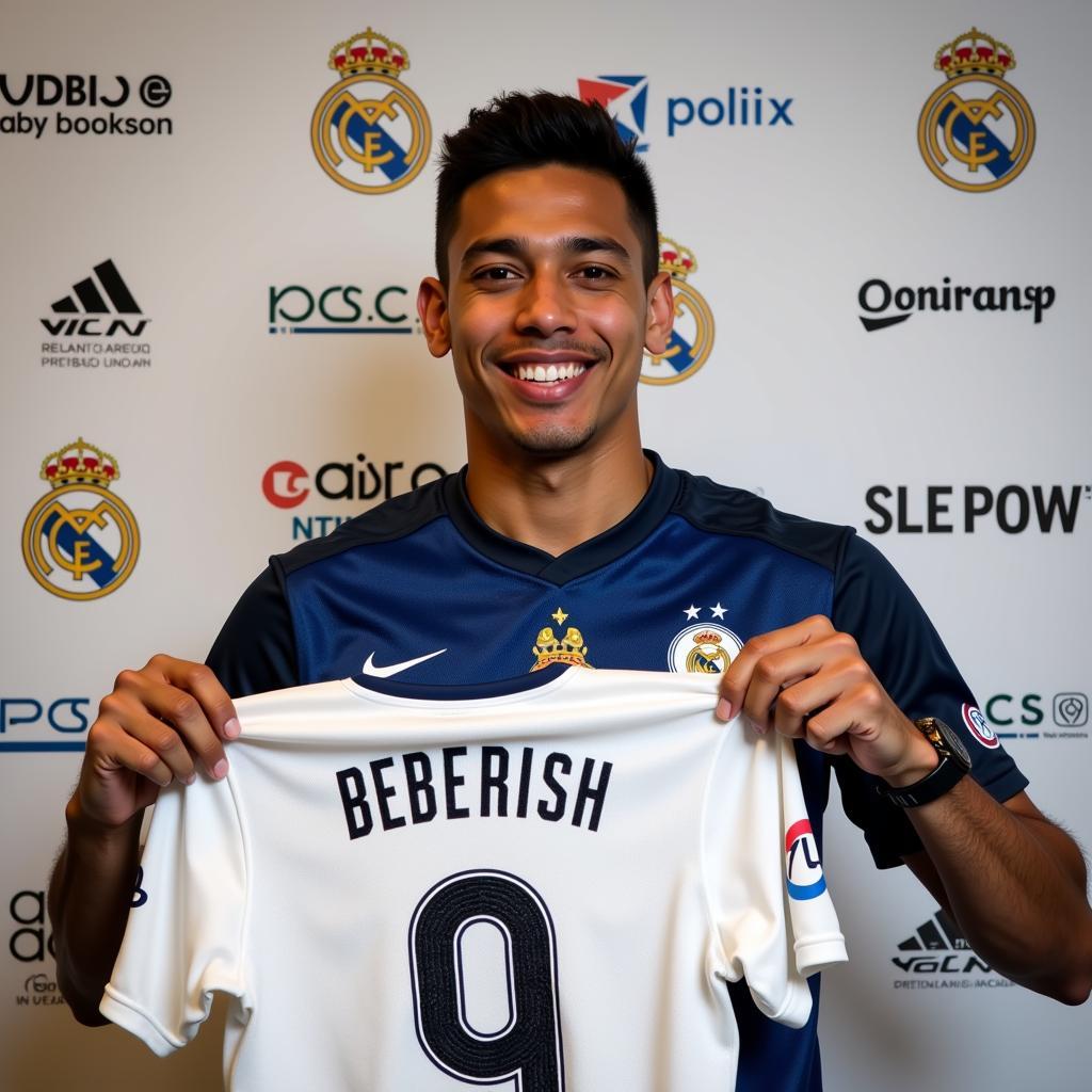 Cầu thủ Puerto Rico ký hợp đồng với Real Madrid