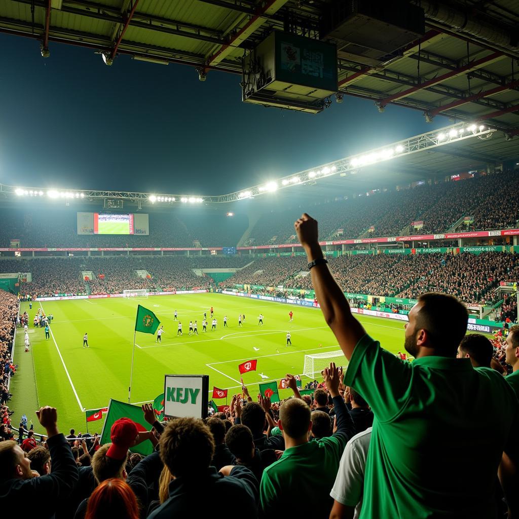 Cercle Brugge và Club Brugge khán giả cuồng nhiệt