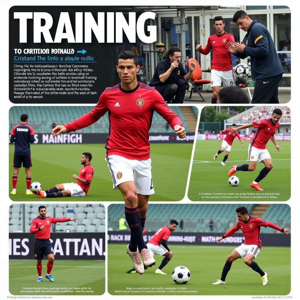 Chế độ luyện tập nghiêm ngặt của Cristiano Ronaldo
