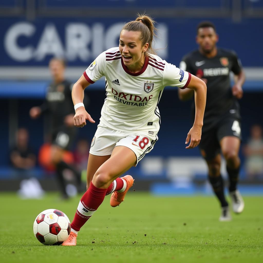 Chelsea Coppinger và niềm đam mê bóng đá