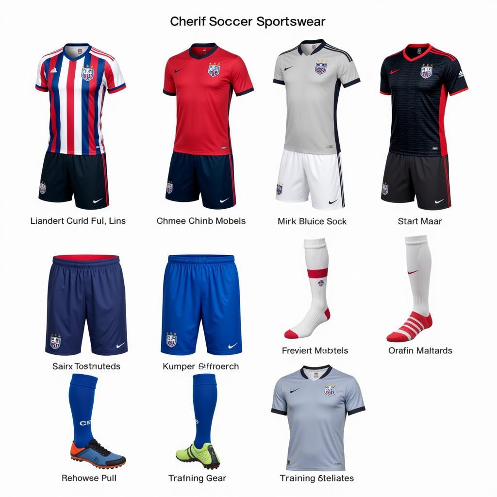 Thương hiệu đồ thể thao Cherif Soccer