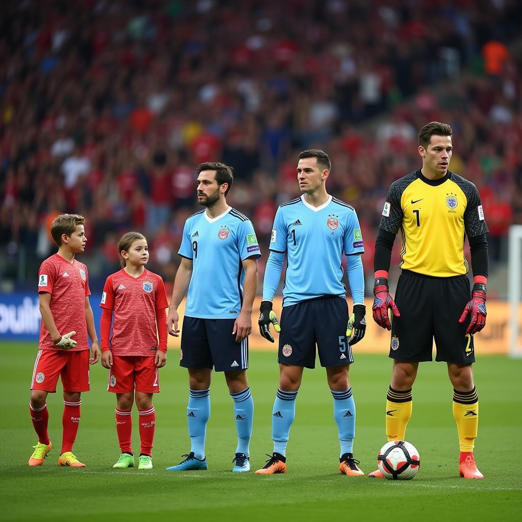 So sánh chiều cao của Yann Sommer với các thủ môn khác