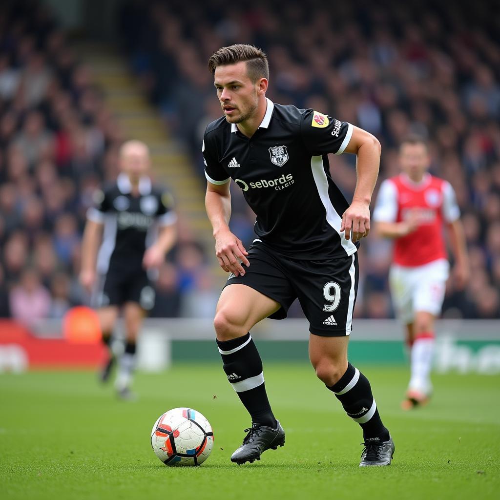 Chris Baird thi đấu cho Derby County