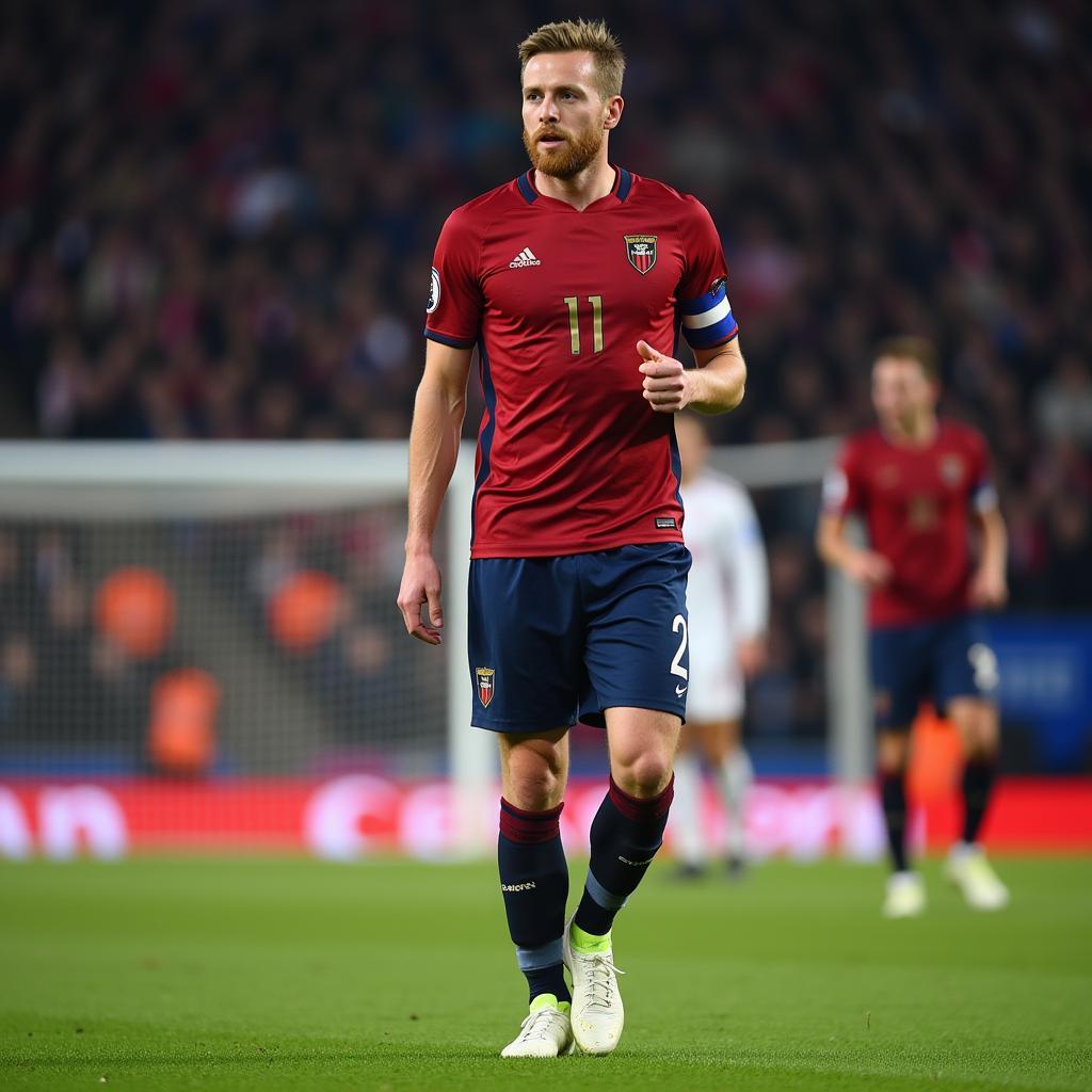 Christian Eriksen trở lại sân cỏ sau biến cố