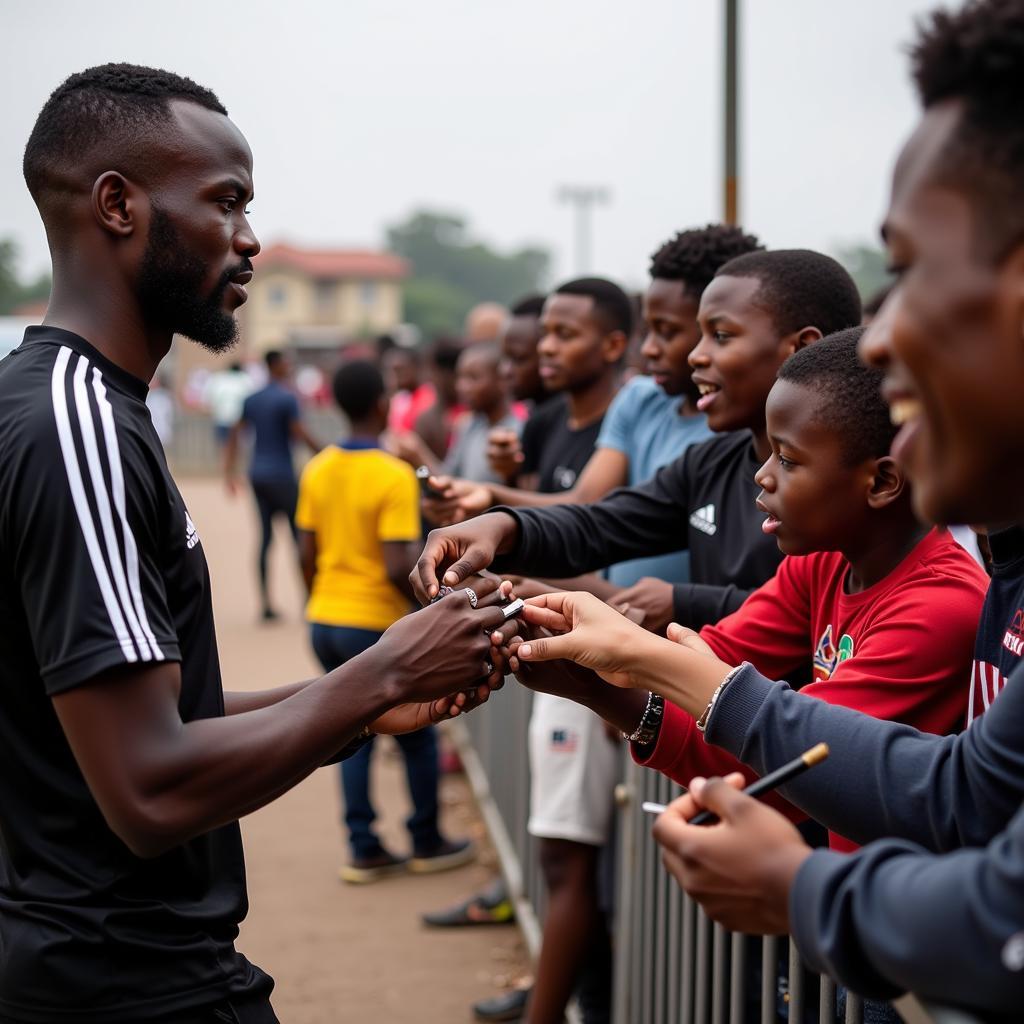 Christian Mougang Bassogog Biểu Tượng Bóng Đá Cameroon