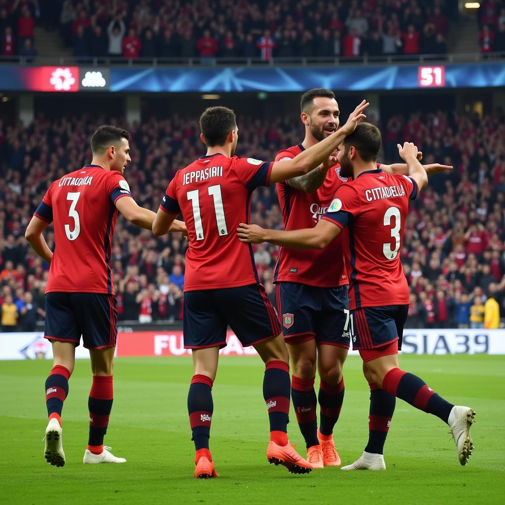 Cittadella trên sân khấu Serie B