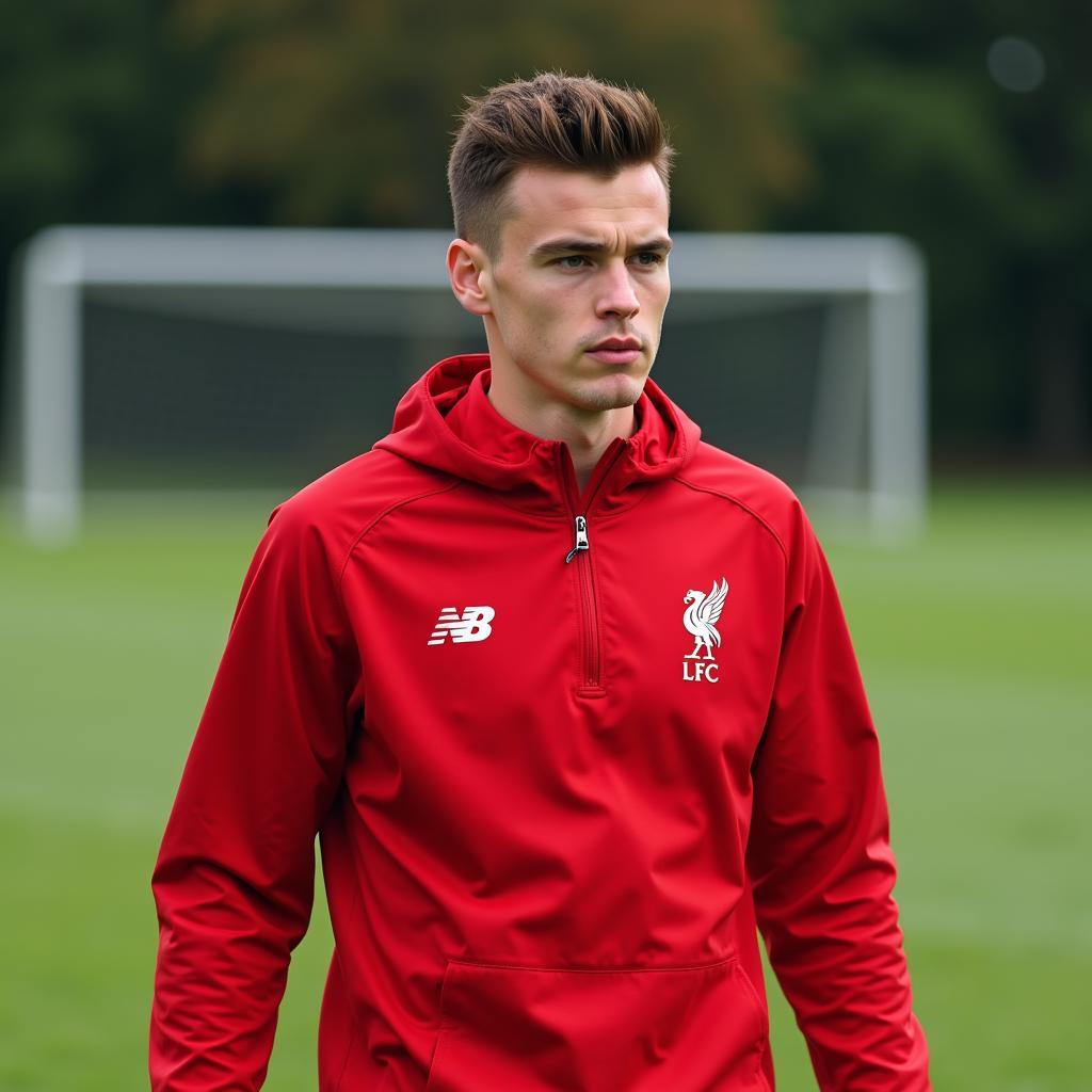 Conor Masterson trong màu áo học viện Liverpool