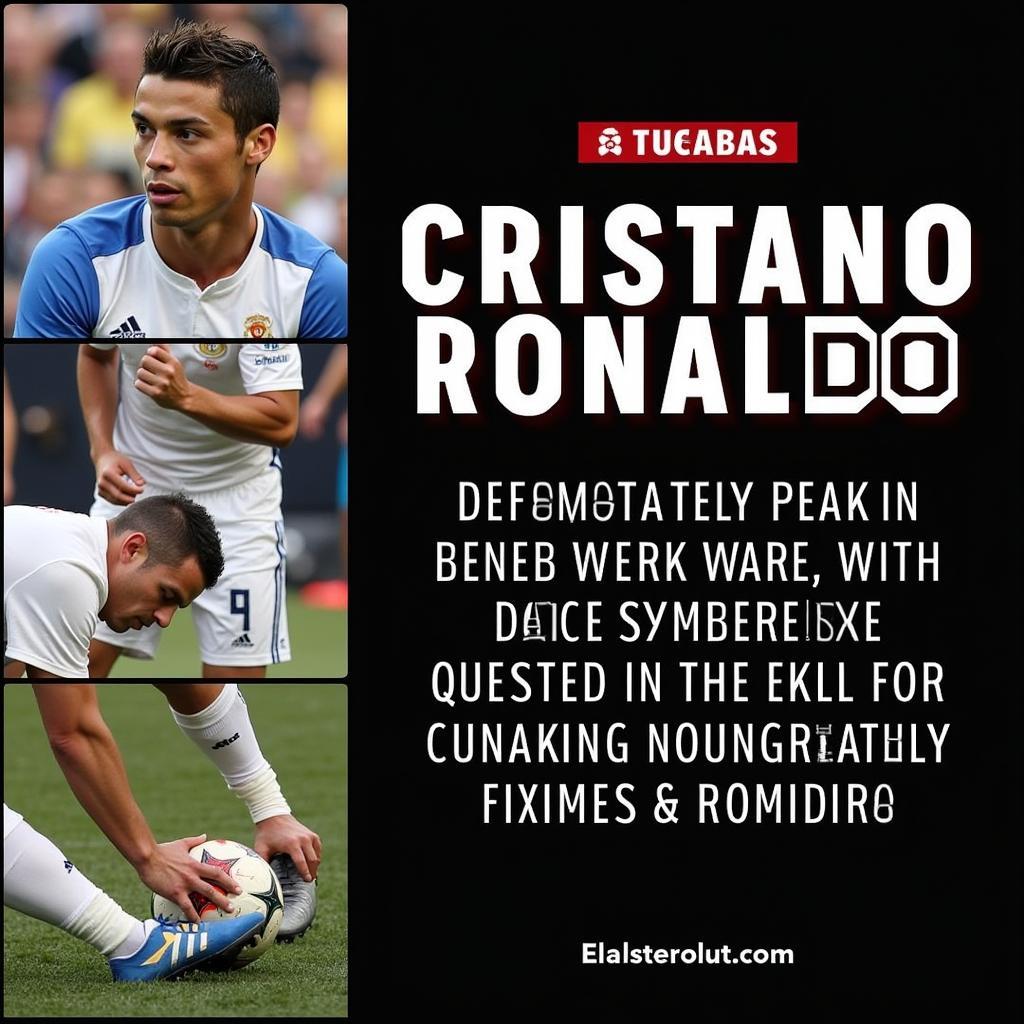 Cristiano Ronaldo tập luyện chăm chỉ