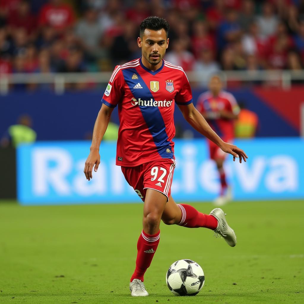 Cristian Calderón trong màu áo Chivas